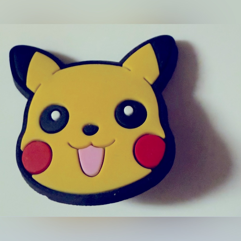 (10 for $16)  Pikachu Croc Charm Jibbit Shoe Charm Disney Croc Charm